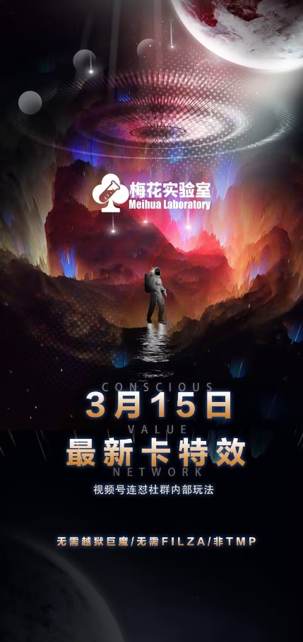梅花实验室视频号连怼玩法-3月15日最新卡特效技术(无需越狱、巨魔、tmp)-创业吧