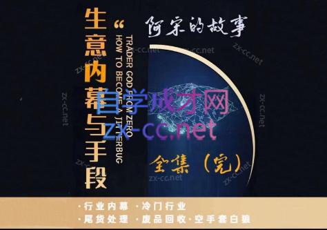 阿宋的故事·生意内幕与手段|南巷学社