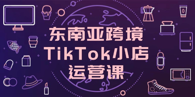 东南亚跨境TikTok小店运营课，掌握店铺设置与流量转化核心技巧-创业吧