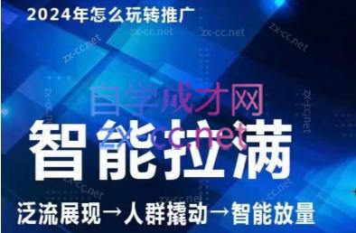七层老徐·2024引力魔方人群智能拉满+无界推广高阶|南巷学社