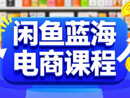 闲鱼蓝海电商课程|南巷学社