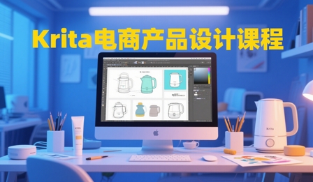 大梦老师·Krita电商产品设计课程|南巷学社