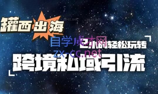 罐西老师·零基础学会跨境私域引流|南巷学社