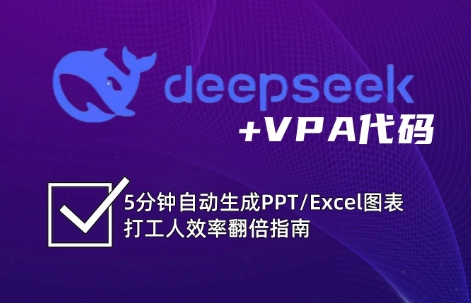 DeepSeek从入门到精通：解锁Excel和VBA高效办公新技能(更新)|南巷学社