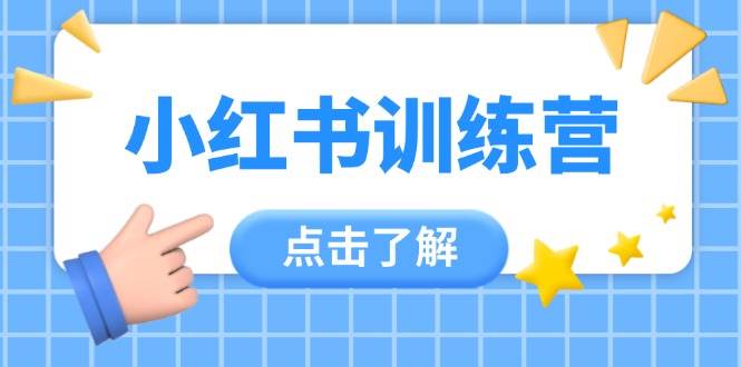小红书训练营，助小白入门，掌握技巧变达人，课程实操又全面(12节课)-创业吧