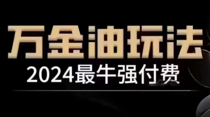 2024最牛强付费，万金油强付费玩法，干货满满，全程实操起飞(更新25年04月)-创业吧