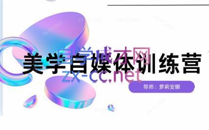 安娜·美学自媒体IP系统课|南巷学社