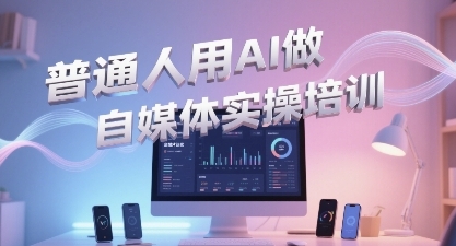 普通一个人用AI做自媒体，助你轻松开启AI自媒体创作之路-创业吧