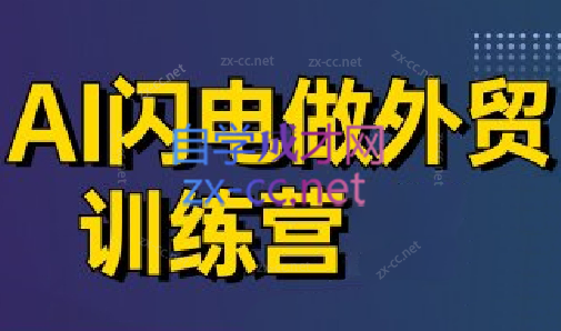 大卫·AI闪电做外贸训练营(更新4月)|南巷学社