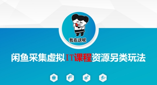 闲鱼采集虚拟IT课程资源另类玩法，干货满满-创业吧